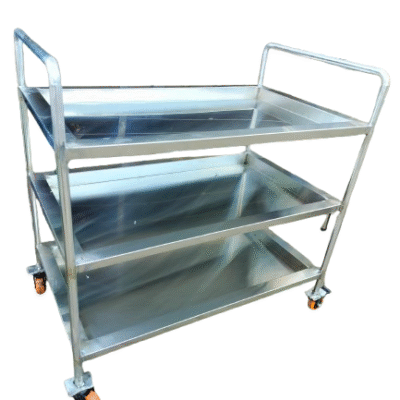 Stainless Steel Medicine Trolley