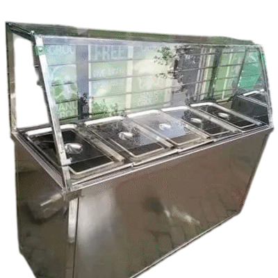 Stainless Steel Food Warmer(5 Inserts)