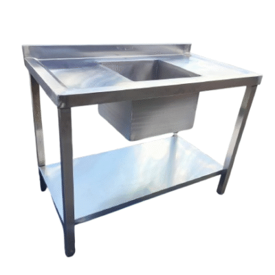 Stainless Steel Single Bowl Sink with Central Bowl
