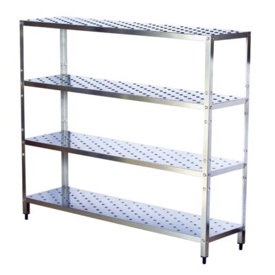 Stainless Steel Perforated Kitchen Rack( Commercial Storage Shelf)
