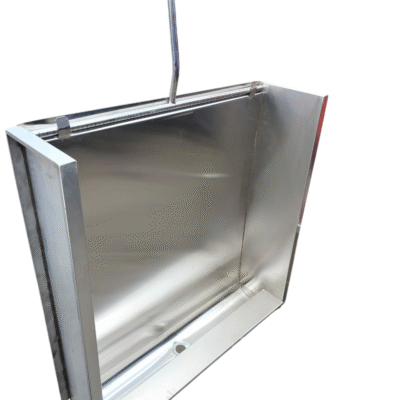 4ft Stainless Steel Urinal Unit (Wall-Mounted Commercial Washroom Fixture)