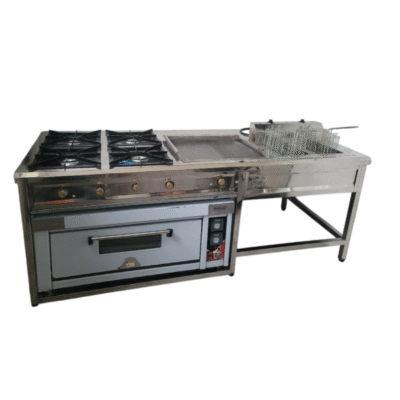 Stainless Steel Commercial Range