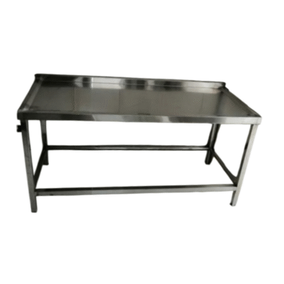 Stainless Steel Prep Table with Trough Sink