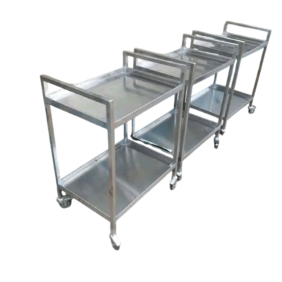 Stainless Steel Hospital Trolley